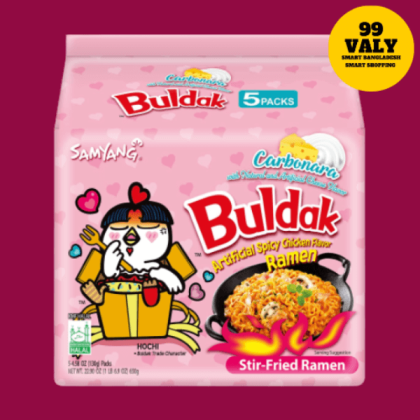 Samyang Ramen Buldak Carbonara Family Pack